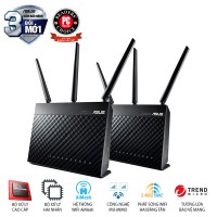 Router Wifi Mesh Asus RT-AC68U (2 Pack) (Chuẩn Doanh Nghiệp)